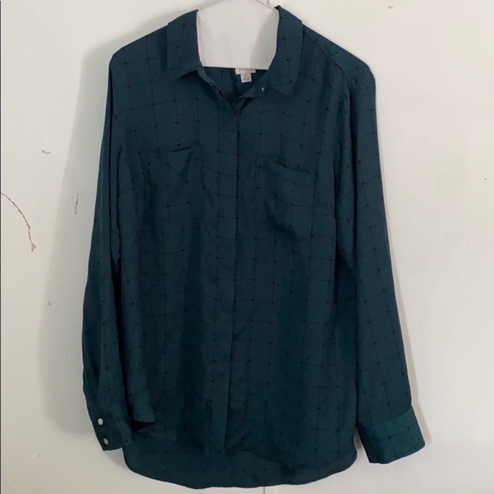 A New Day Button Blouse